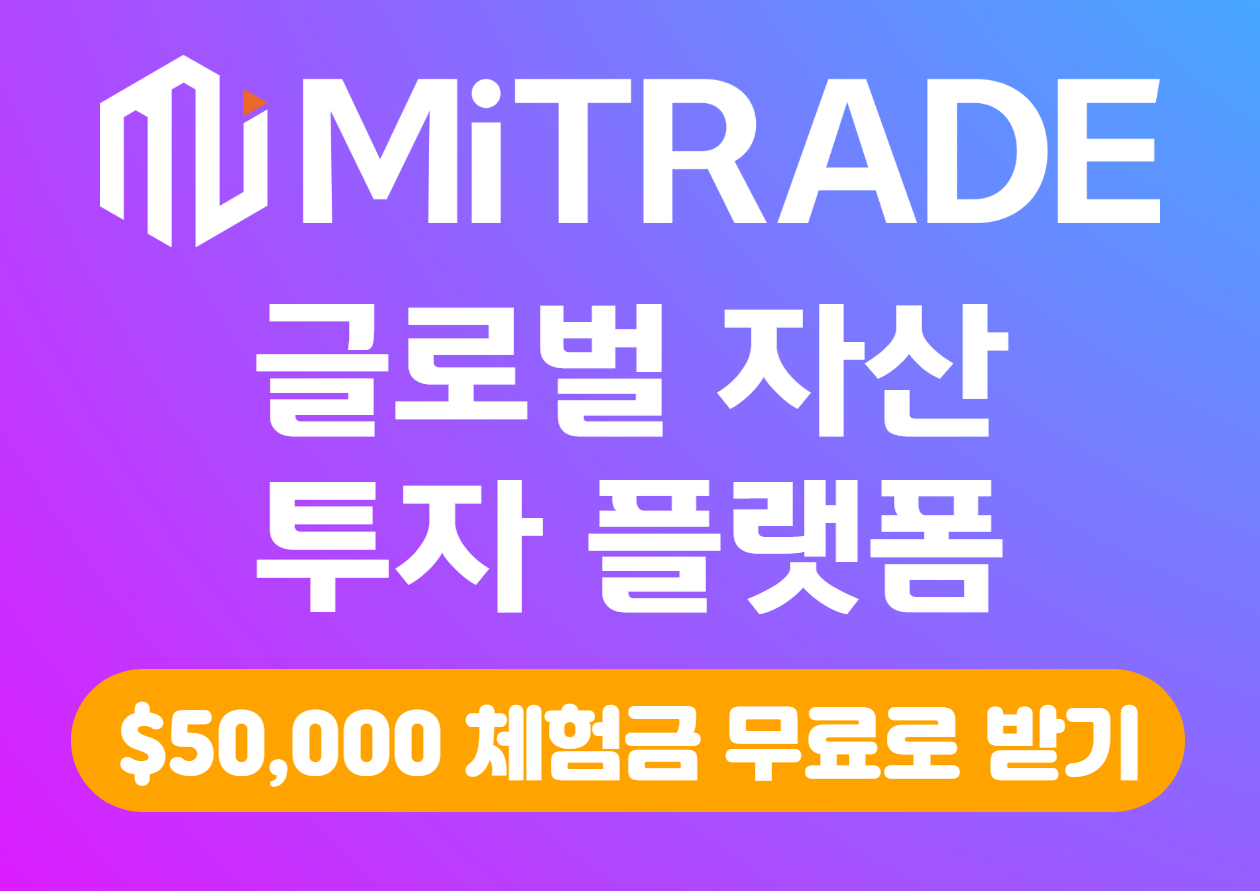 advertisement for Mitrade website